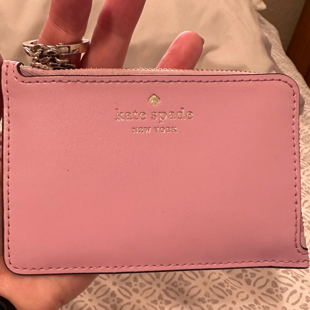 Kate Spade zip ID card holder/key chain.